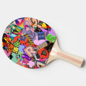 Raquette De Ping Pong Hiphop ping bong  (Côté)