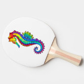 Raquette De Ping Pong Hippocampe polygonal arc-en-ciel (Côté)