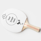 Raquette De Ping Pong Homme Gracker Oiseau noir (Côté)