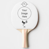 Raquette De Ping Pong Homme Gracker Oiseau noir (Devant)