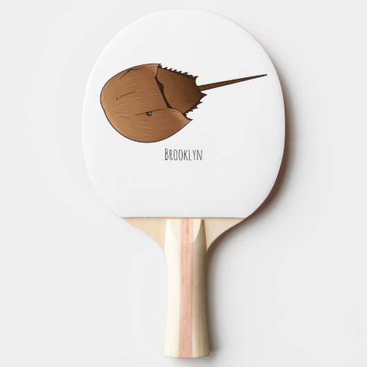 Raquette De Ping Pong Horseshoe crab (Devant)