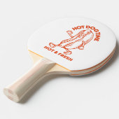 Raquette De Ping Pong Hot Dog Time (Devant Angle)