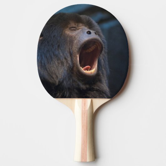 Raquette De Ping Pong Howling du singe Howler - Funny Paddle (Devant)
