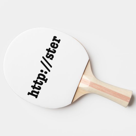 Raquette De Ping Pong http://ster / code html (Côté)