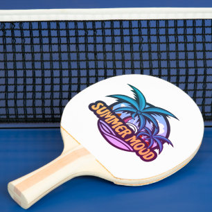 Raquette De Ping Pong Humeur d'été