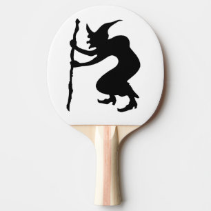 RAQUETTE DE PING PONG HUNCHBACK HALLOWEEN WITCH