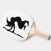 RAQUETTE DE PING PONG HUNCHBACK HALLOWEEN WITCH (Côté)
