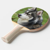 Raquette De Ping Pong Husky (Devant Angle)