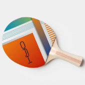 Raquette De Ping Pong HYO Ping Ping Design moderne Paddle (Côté)