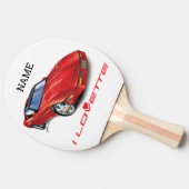 RAQUETTE DE PING PONG I LOVETTE UNIQUE CONCEPTION DE VOITURE (Côté)