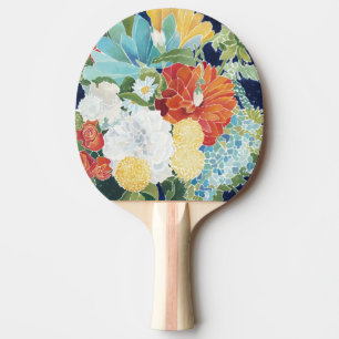 Raquette De Ping Pong III floral de minuit