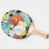 Raquette De Ping Pong III floral de minuit (Côté)