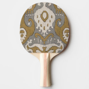 Raquette De Ping Pong Ikat ocre II