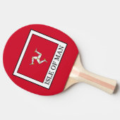 Raquette De Ping Pong Île de Man (Côté)