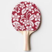 RAQUETTE DE PING PONG ÎLE PLUMERIA (ROUGE CARDINAL) (Dos)
