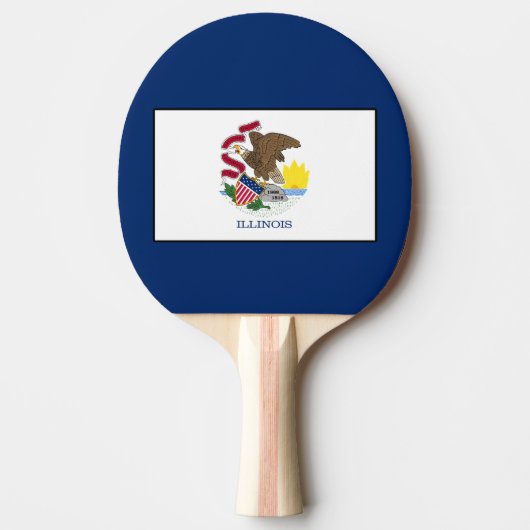 Raquette De Ping Pong Illinois (Devant)