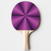Raquette De Ping Pong Illusion optique Ping Ping Paddle violet (Dos)
