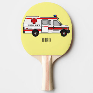 Raquette De Ping Pong Illustration d'ambulance