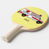 Raquette De Ping Pong Illustration d'ambulance (Devant Angle)