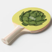 Raquette De Ping Pong Illustration d'artiste (Devant Angle)