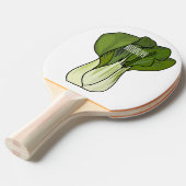 Raquette De Ping Pong Illustration de Bok choy (Devant Angle)