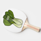 Raquette De Ping Pong Illustration de Bok choy (Côté)