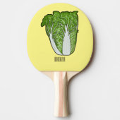 Raquette De Ping Pong Illustration de chou chinois (Devant)