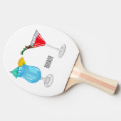 Raquette De Ping Pong Illustration de cocktail (Côté)
