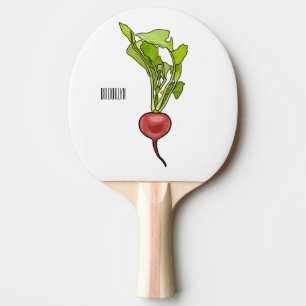 Raquette De Ping Pong Illustration de dessin Radish