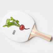 Raquette De Ping Pong Illustration de dessin Radish (Côté)