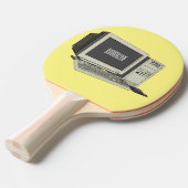 Raquette De Ping Pong Illustration de dessin sur ordinateur (Devant Angle)