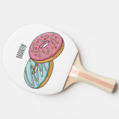 Raquette De Ping Pong Illustration de Donut (Côté)