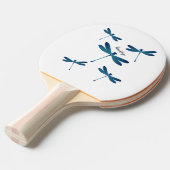 Raquette De Ping Pong Illustration de dragonfly (Devant Angle)