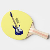 Raquette De Ping Pong Illustration de guitare électrique (Côté)