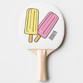 Raquette De Ping Pong Illustration de Ice pop (Devant)