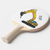 Raquette De Ping Pong Illustration de la pelle de rupture (Devant Angle)