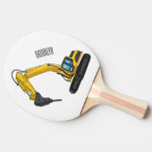 Raquette De Ping Pong Illustration de la pelle de rupture (Côté)