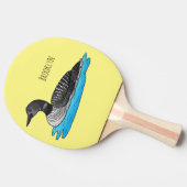 Raquette De Ping Pong Illustration de Loon bird (Côté)
