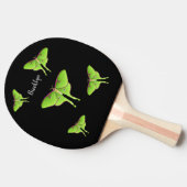 Raquette De Ping Pong Illustration de Luna Moth (Côté)