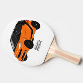 Raquette De Ping Pong Illustration de micro-voiture (Côté)
