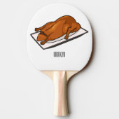 Raquette De Ping Pong Illustration de Peking duck (Dos)
