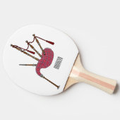 Raquette De Ping Pong Illustration de pipes (Côté)