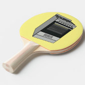 Raquette De Ping Pong Illustration de poêle électrique (Devant Angle)