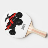 Raquette De Ping Pong Illustration de Quad bike atv (Côté)