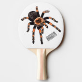Raquette De Ping Pong Illustration de Tarantula (Dos)