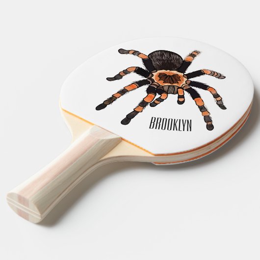 Raquette De Ping Pong Illustration de Tarantula (Devant Angle)