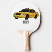 Raquette De Ping Pong Illustration de taxi (Dos)