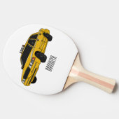 Raquette De Ping Pong Illustration de taxi (Côté)