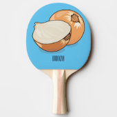 Raquette De Ping Pong Illustration d'oignon (Dos)
