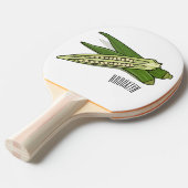 Raquette De Ping Pong Illustration d'Okra (Devant Angle)